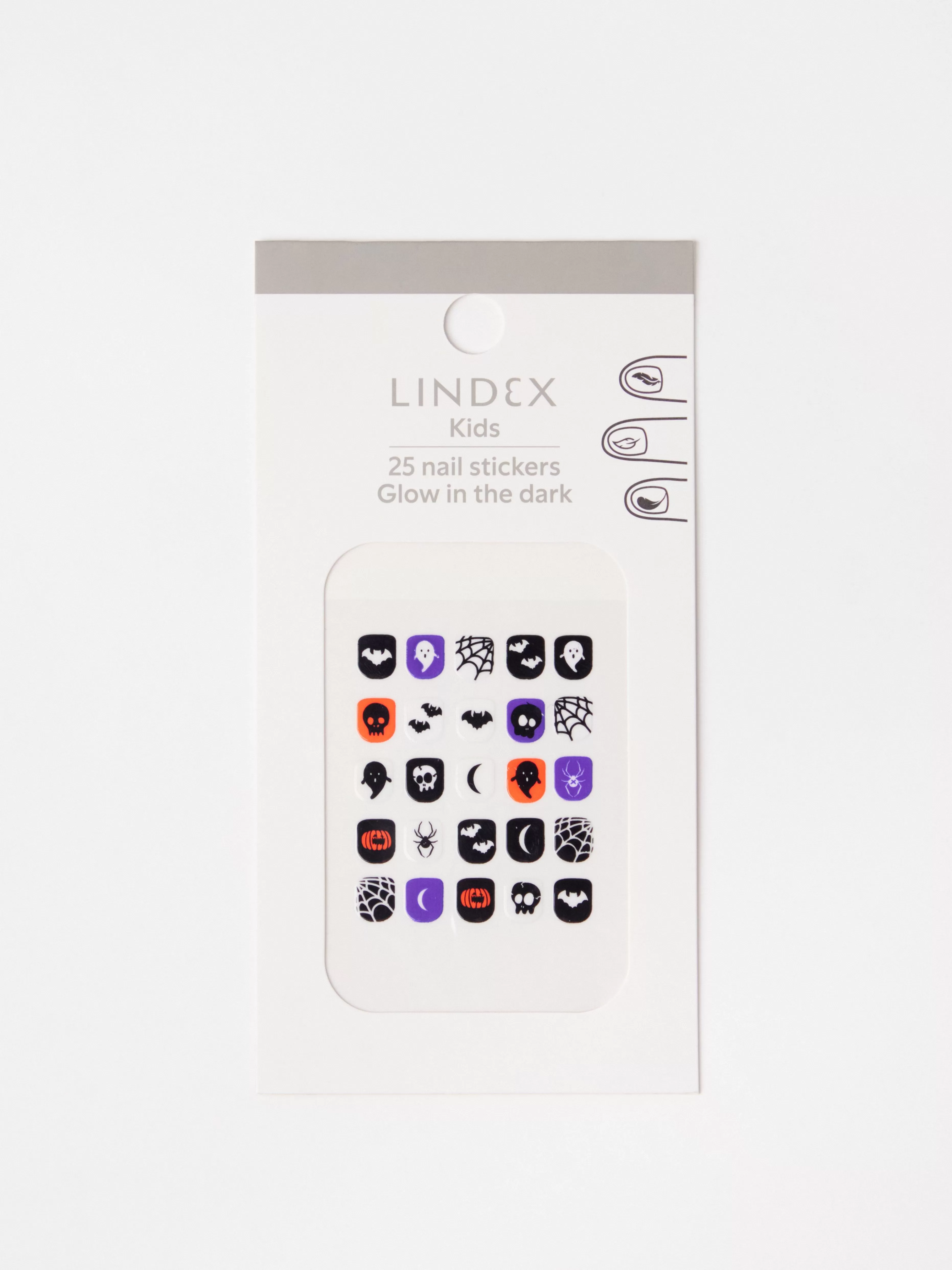 Barn Lindex Nagelklistermarken Som Lyser I Morkret