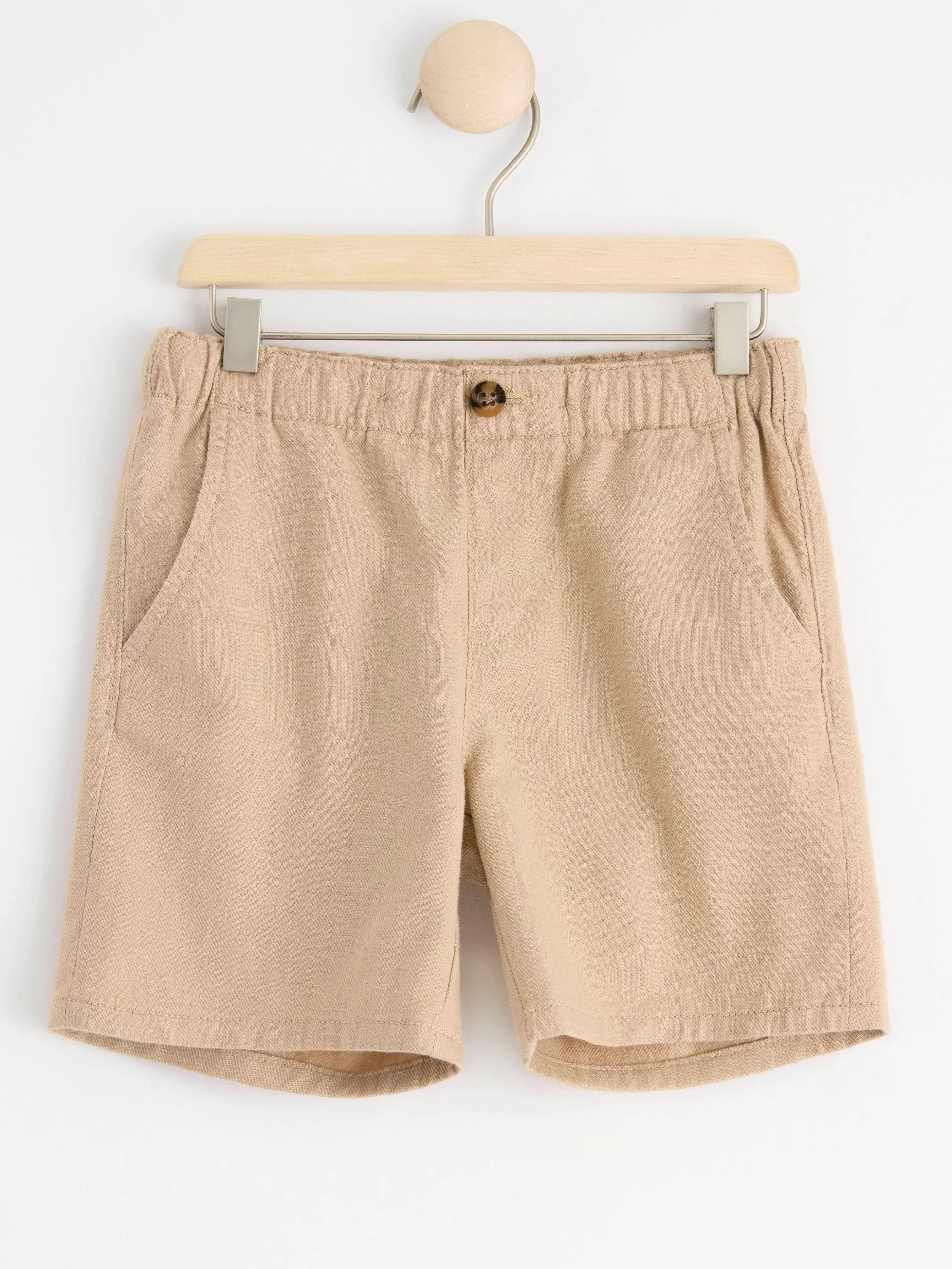 Barn Lindex Sven Chinosshorts Med Rakt Ben Och Normalhog Midja