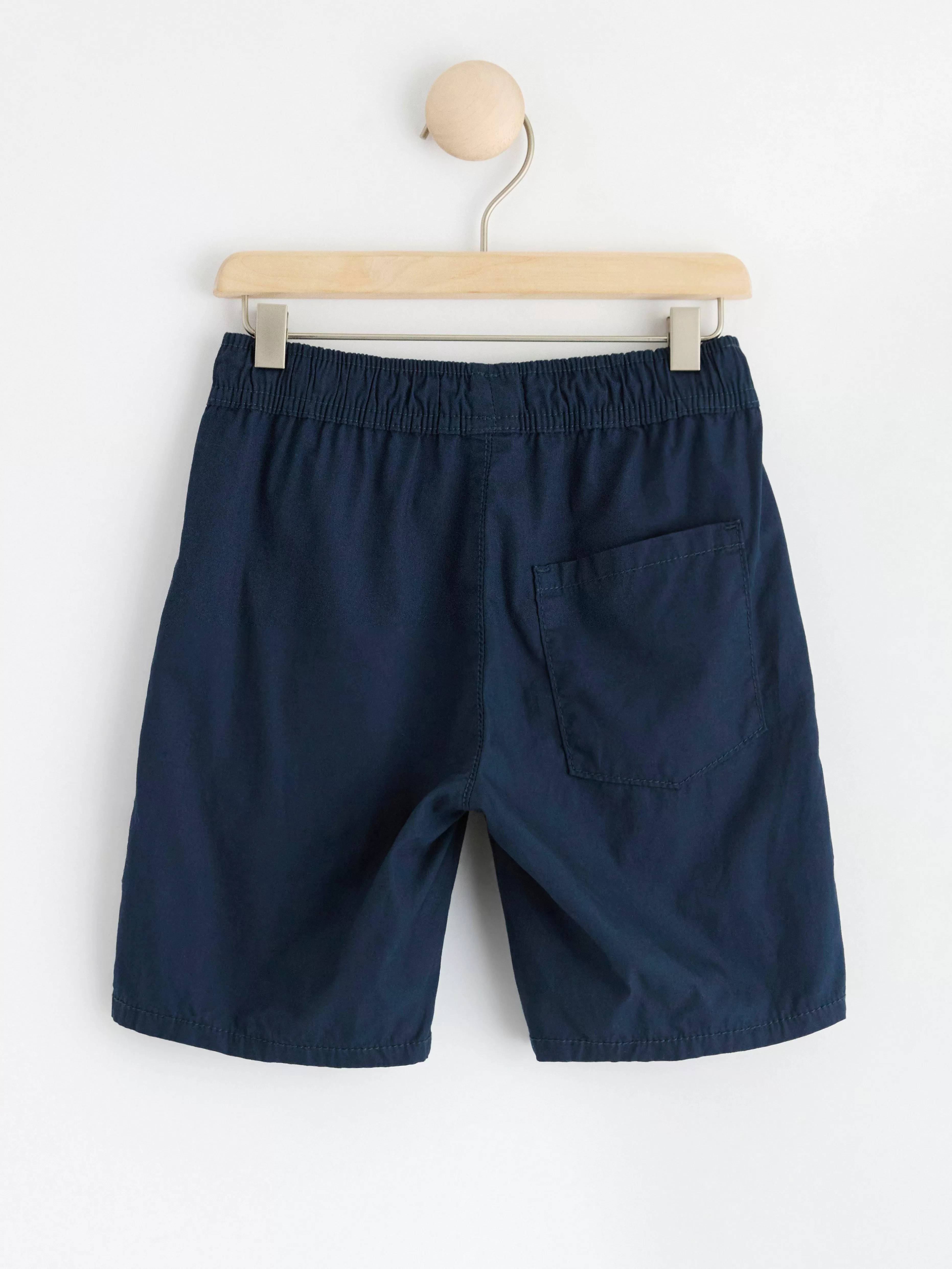 Barn Lindex Sven Poplinshorts Med Raka Ben Och Normalhog Midja