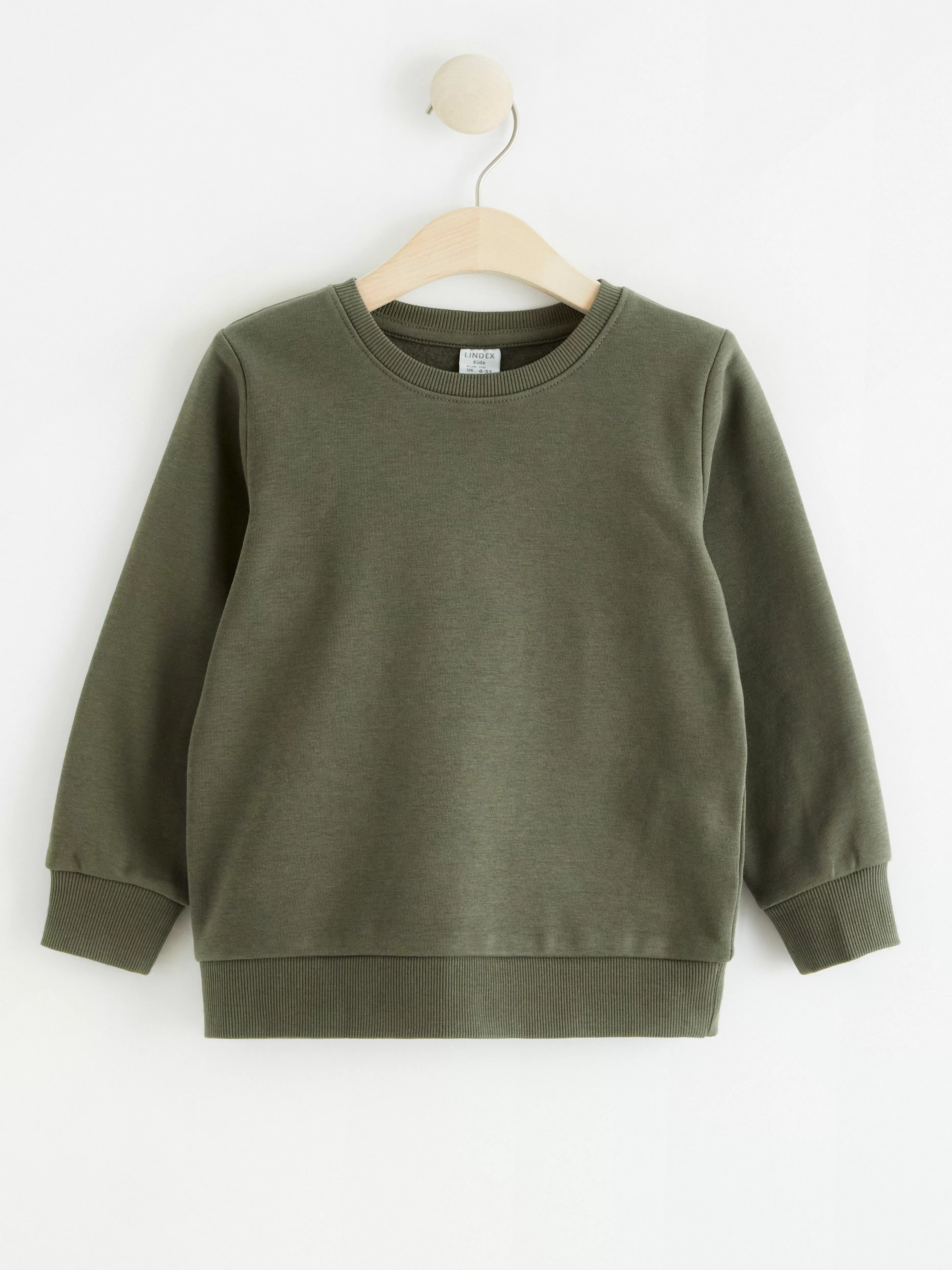 Barn Lindex Sweatshirt Med Borstad Insida