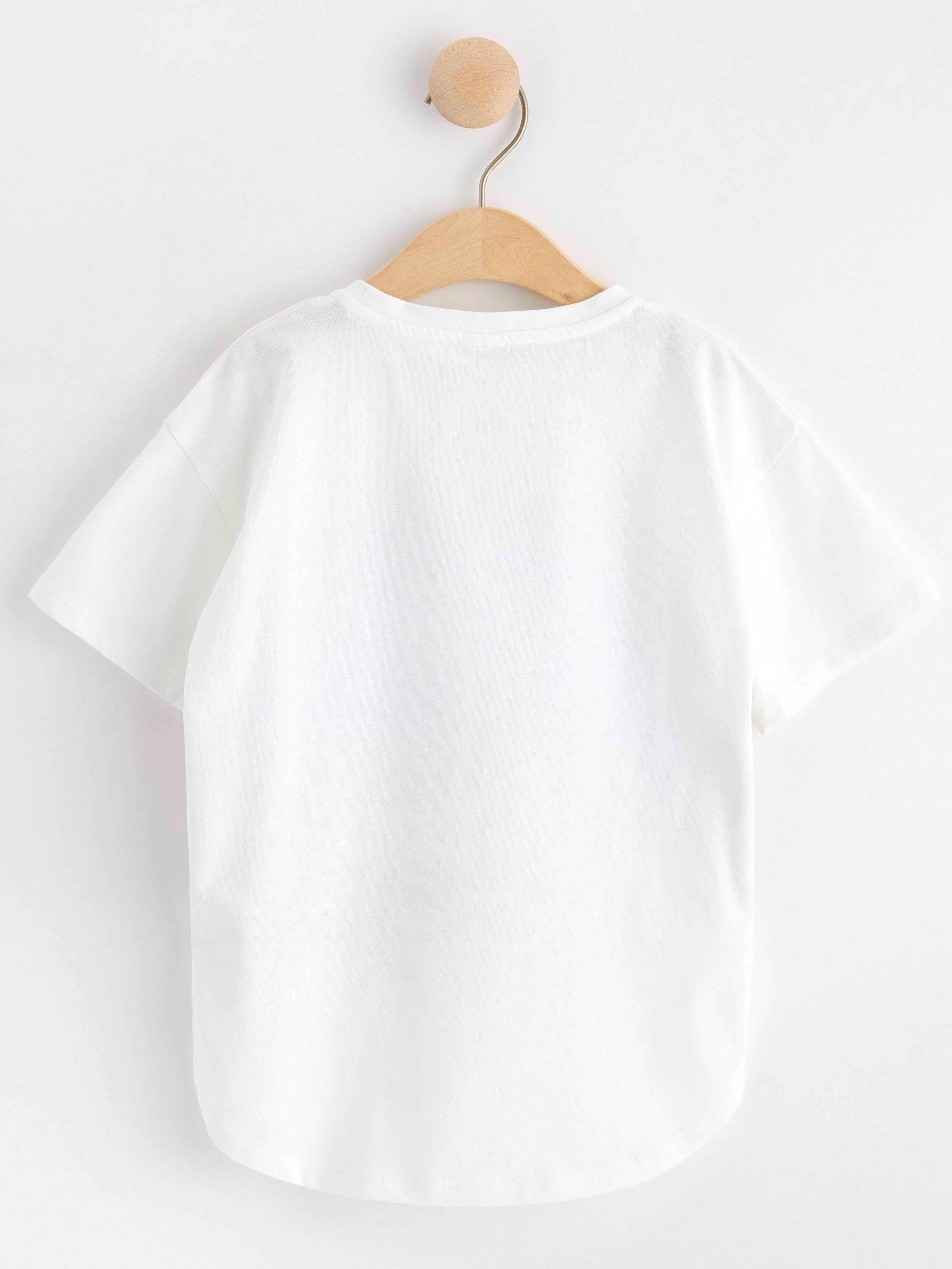 Barn Lindex T Shirt I Oversize Modell Med Enhorningar