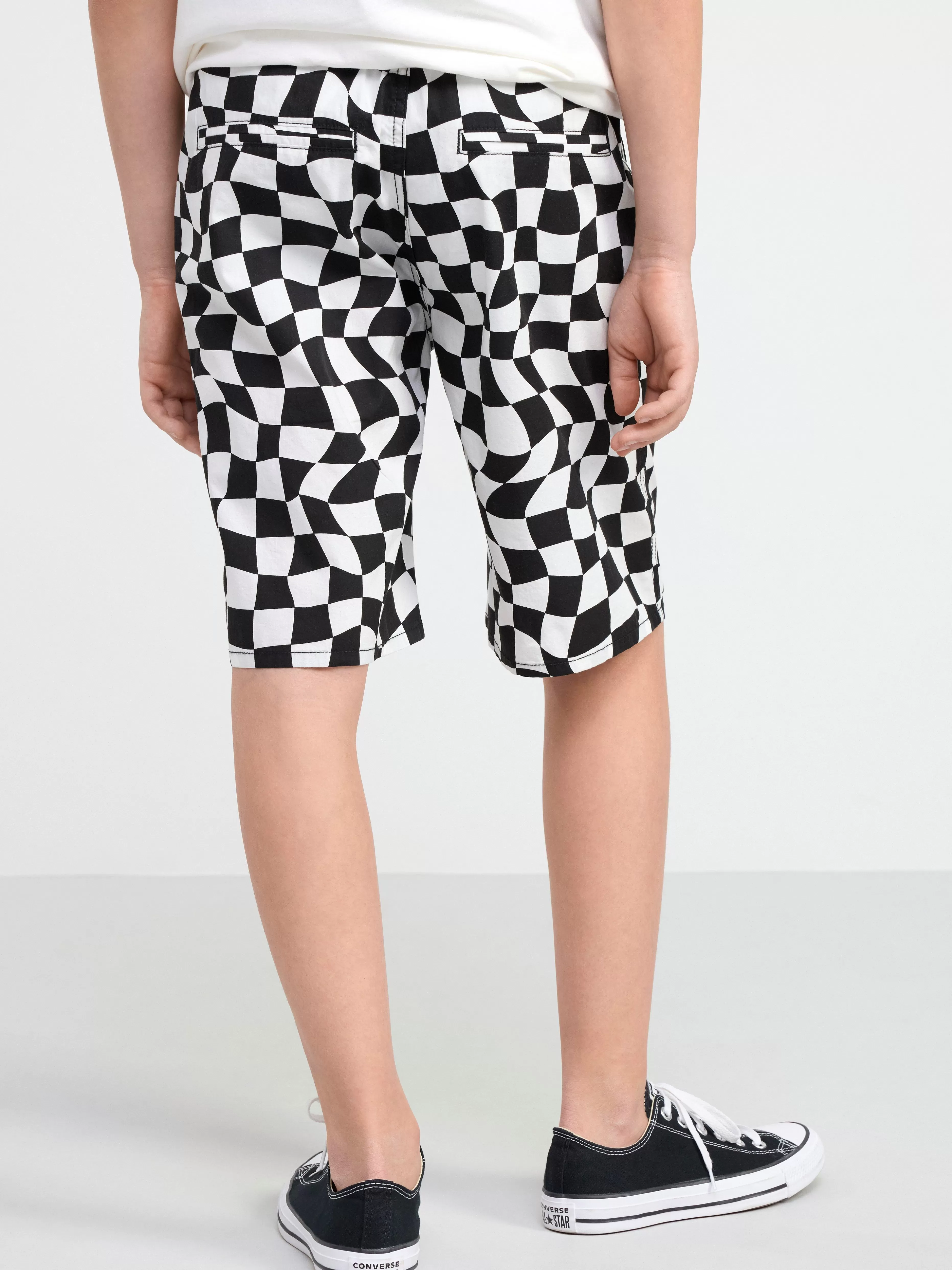 Barn Lindex Vilgot Shorts Med Normalhog Midja Och Vida, Raka Ben