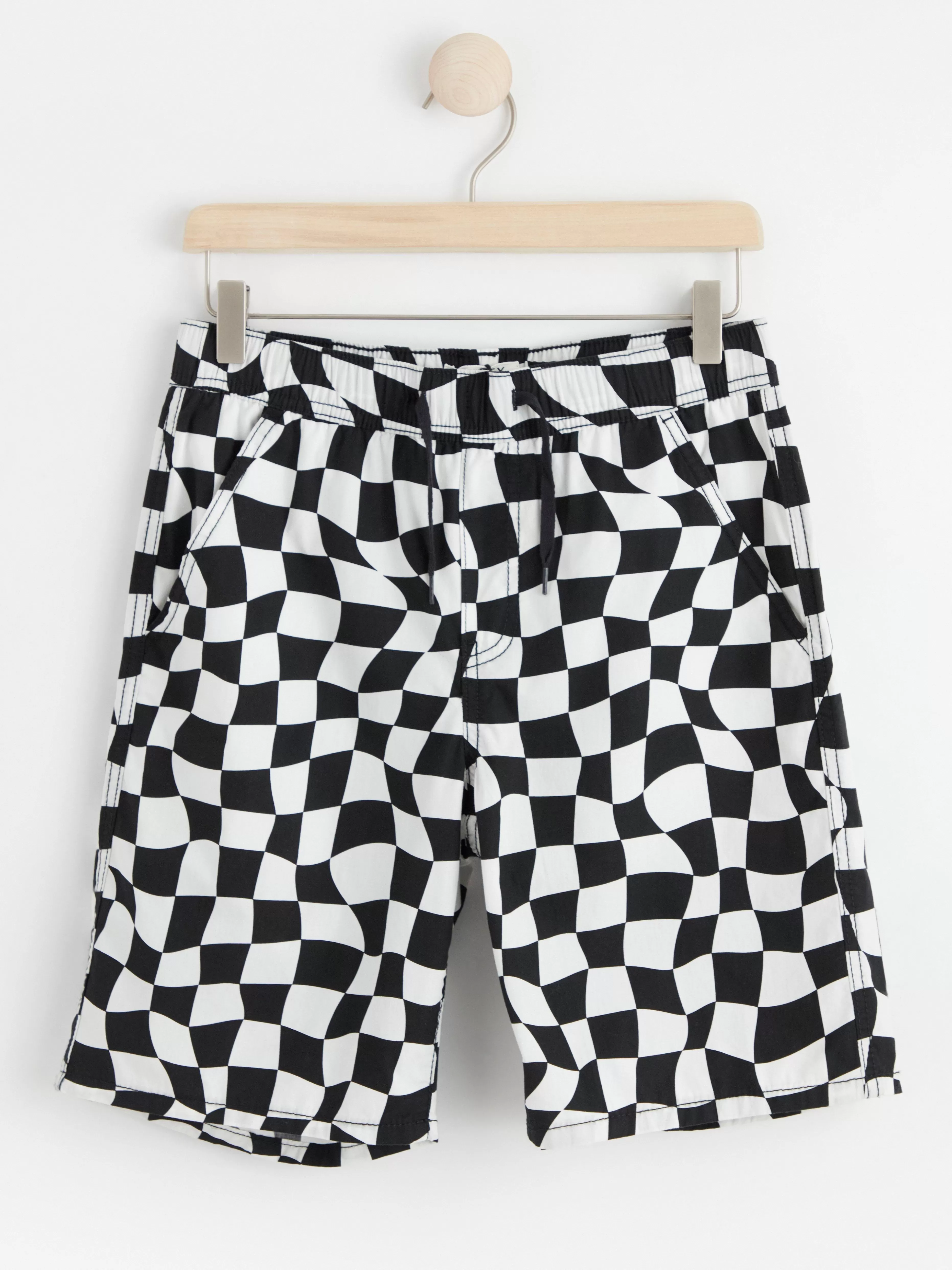 Barn Lindex Vilgot Shorts Med Normalhog Midja Och Vida, Raka Ben