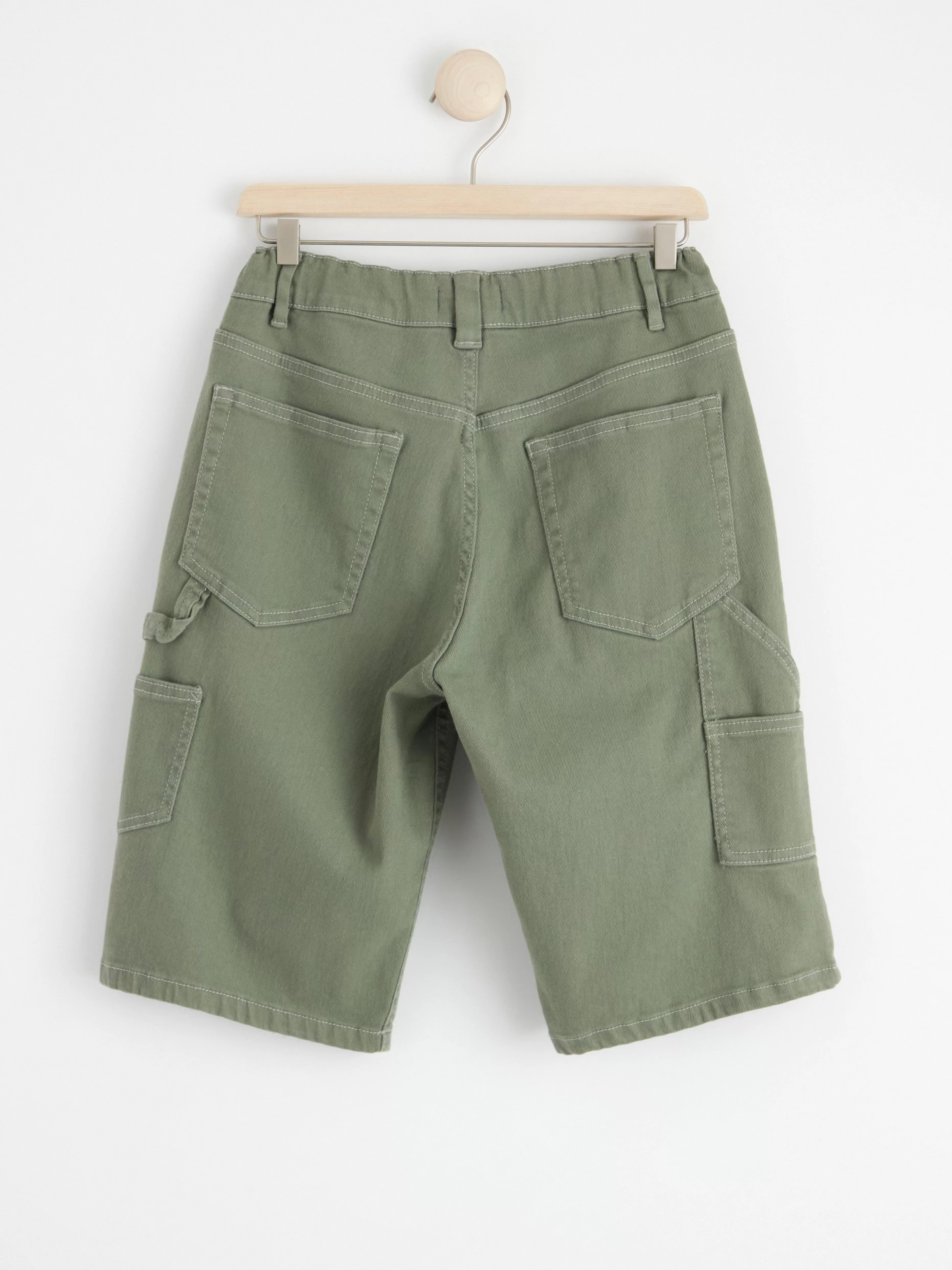 Barn Lindex Vilgot Vida Shorts Med Normalhog Midja I Bomullstwill